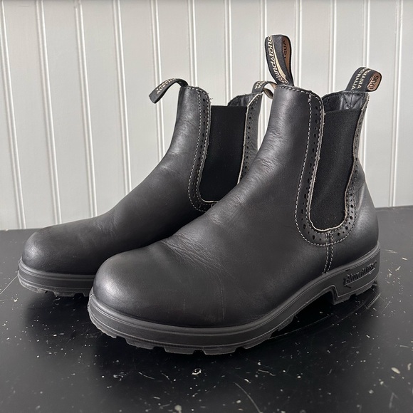 Blundstone Originals #1448 - High Top Chelsea Boot - 5.5 Black - Picture 2 of 8